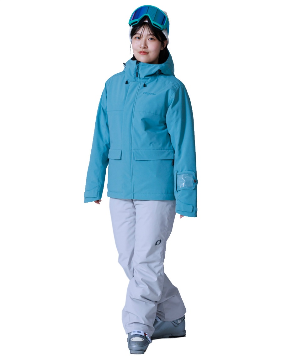 獲得ポイント280pt 【送料無料】オンヨネ(ONYONE) スキーウェア 上下セット SUIT スーツ ONS88501 【25-26 2026モデル】 レディース DBL x LGY L