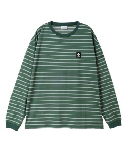 獲得ポイント60pt 【送料無料】コロンビア Tシャツ 長袖 バルフォアリバーロングスリーブティー BALFOUR RIVER L/S BORDER TEE PM0581-375 【国内正規品】 メンズ RainForest M