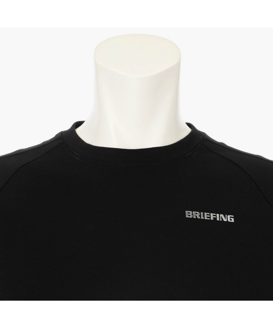 ブリーフィング(BRIEFING) ゴルフウェア 長袖シャツ WARM LOGO LINE