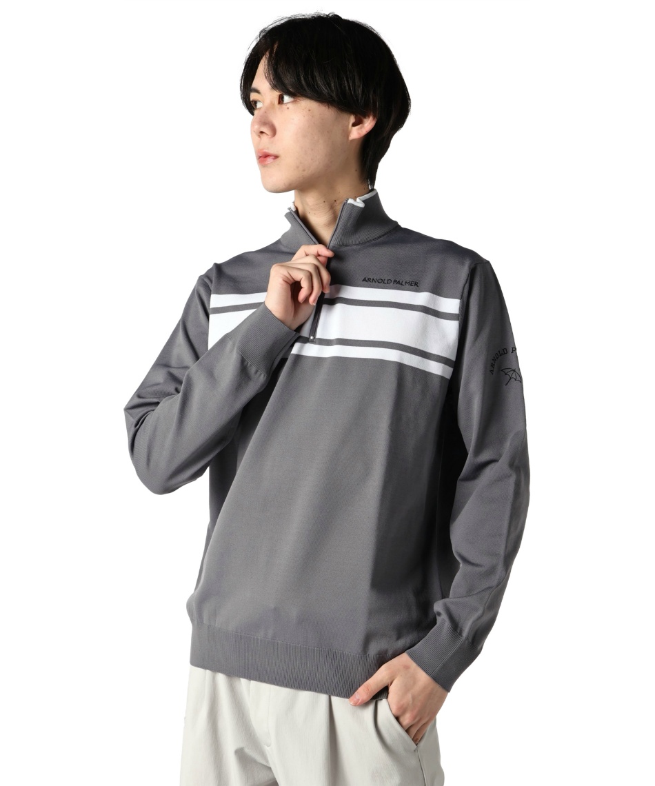 �l���|�C���g77pt �y���������z�A�[�m���h�p�[�}�[(arnold palmer) �S���t�E�F�A �Z�[�^�[ �n�[�t�W�b�v�Z�[�^�[ AP220204E07 �y2025�N�H�~���f���z �����Y GY M