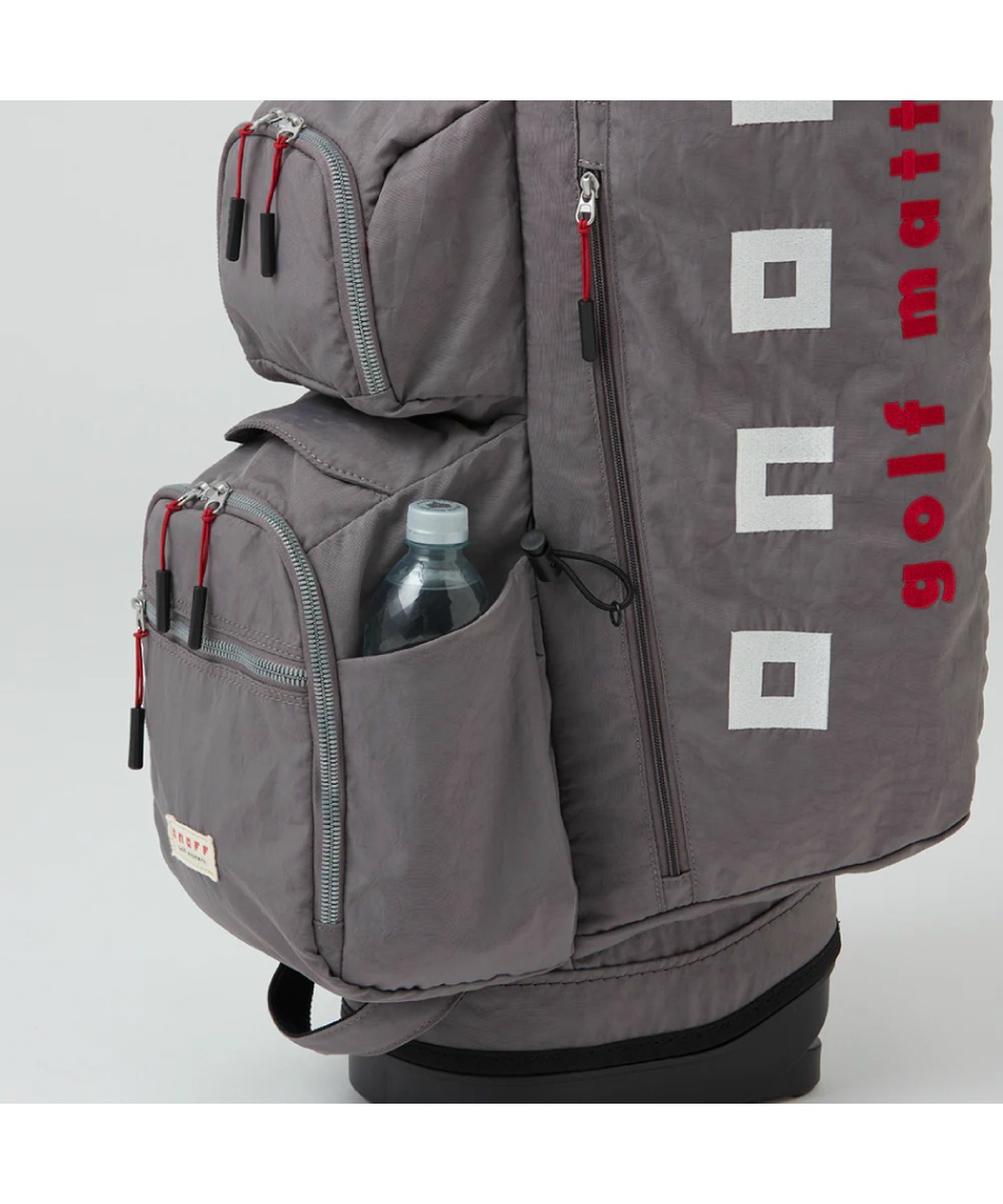 新品 ONOFF オノフ 軽量キャディバッグ OB0326 スレートグレー オノフ OB0326 スタンド型 キャディバッグ （78）スレートグレー