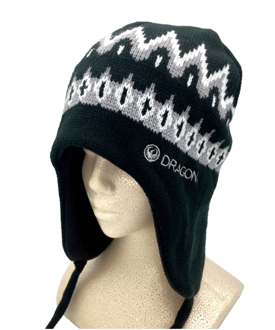 ドラゴン(DRAGON) ニット帽 ビーニー EAR FLAP BEANIE 【国内正規品