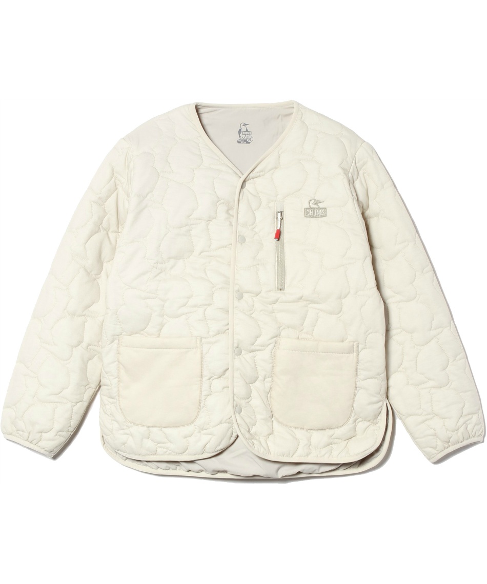 チャムス(CHUMS) 中綿ジャケット レディース ブービーステッチパデットカーディガン CH14-1469 チャムス(CHUMS) 中綿ジャケット ブービーステッチパデット