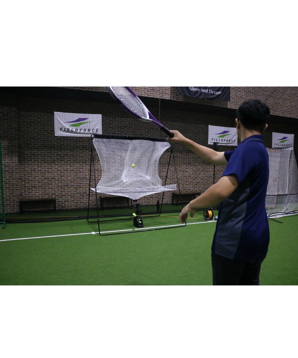 フィールドフォース(FIELDFORCE) テニス 練習器具 トスマシン+ネット