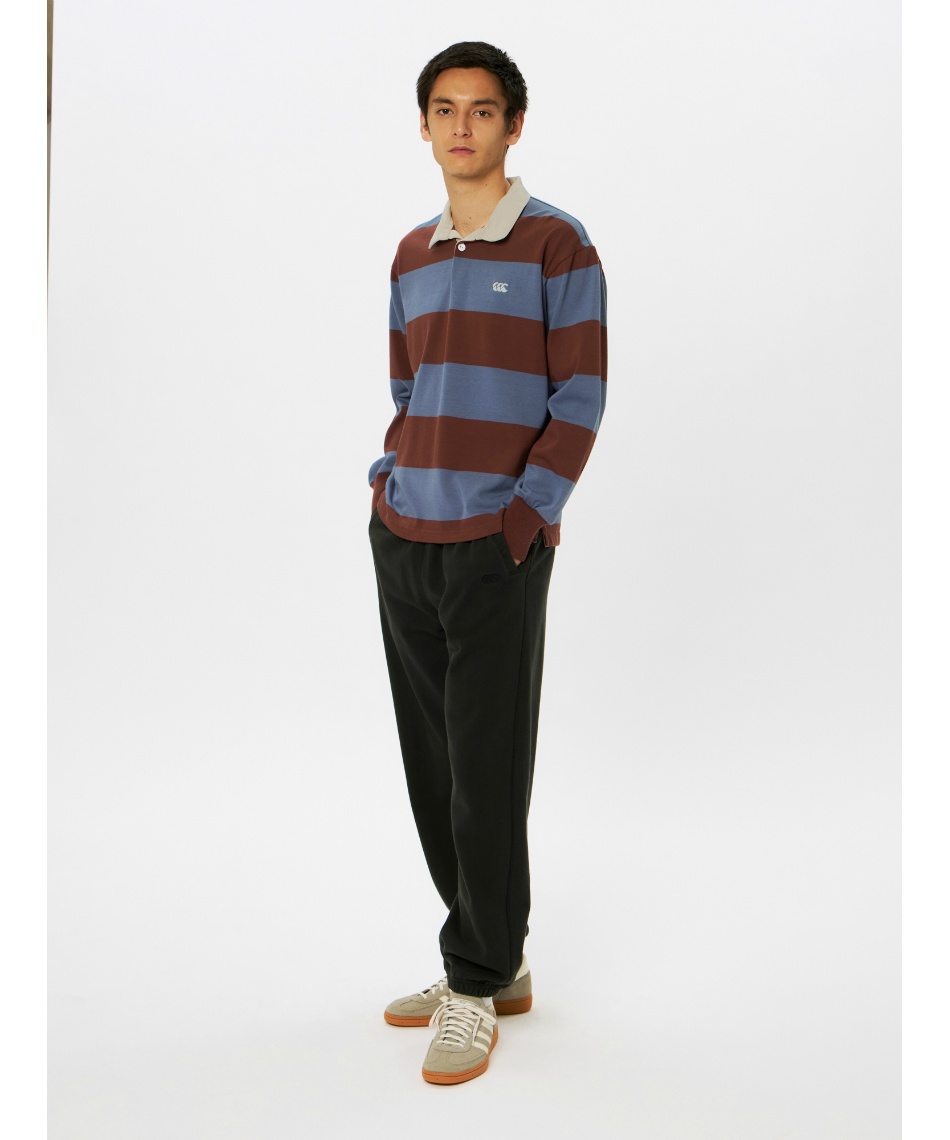 カンタベリー(CANTERBURY) ポロシャツ 長袖 ロングスリーブ4インチ