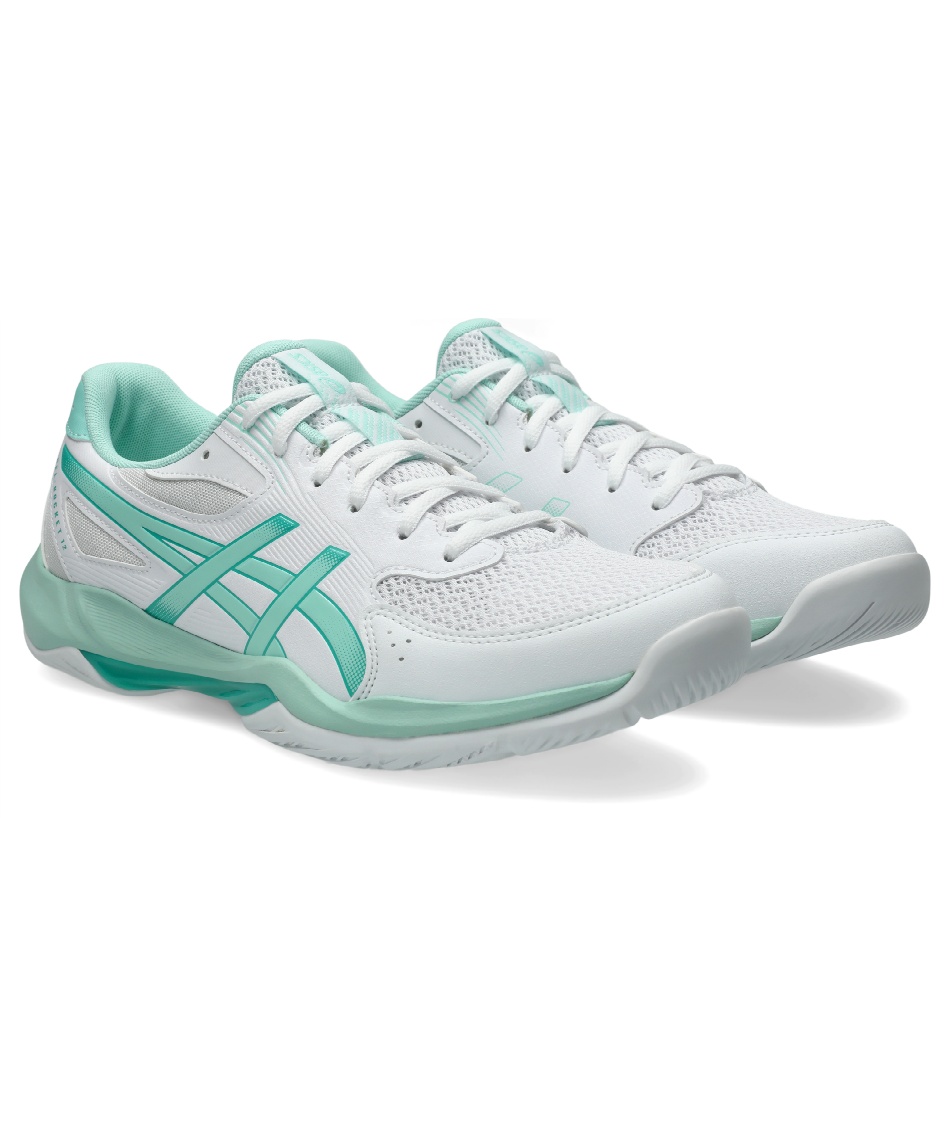 早い者勝ち‼️【年末処分セール】新品未使用アシックスミントグリーン OX size アシックス(asics) バレーシューズ GEL-ROCKET 12 ゲル ロケット