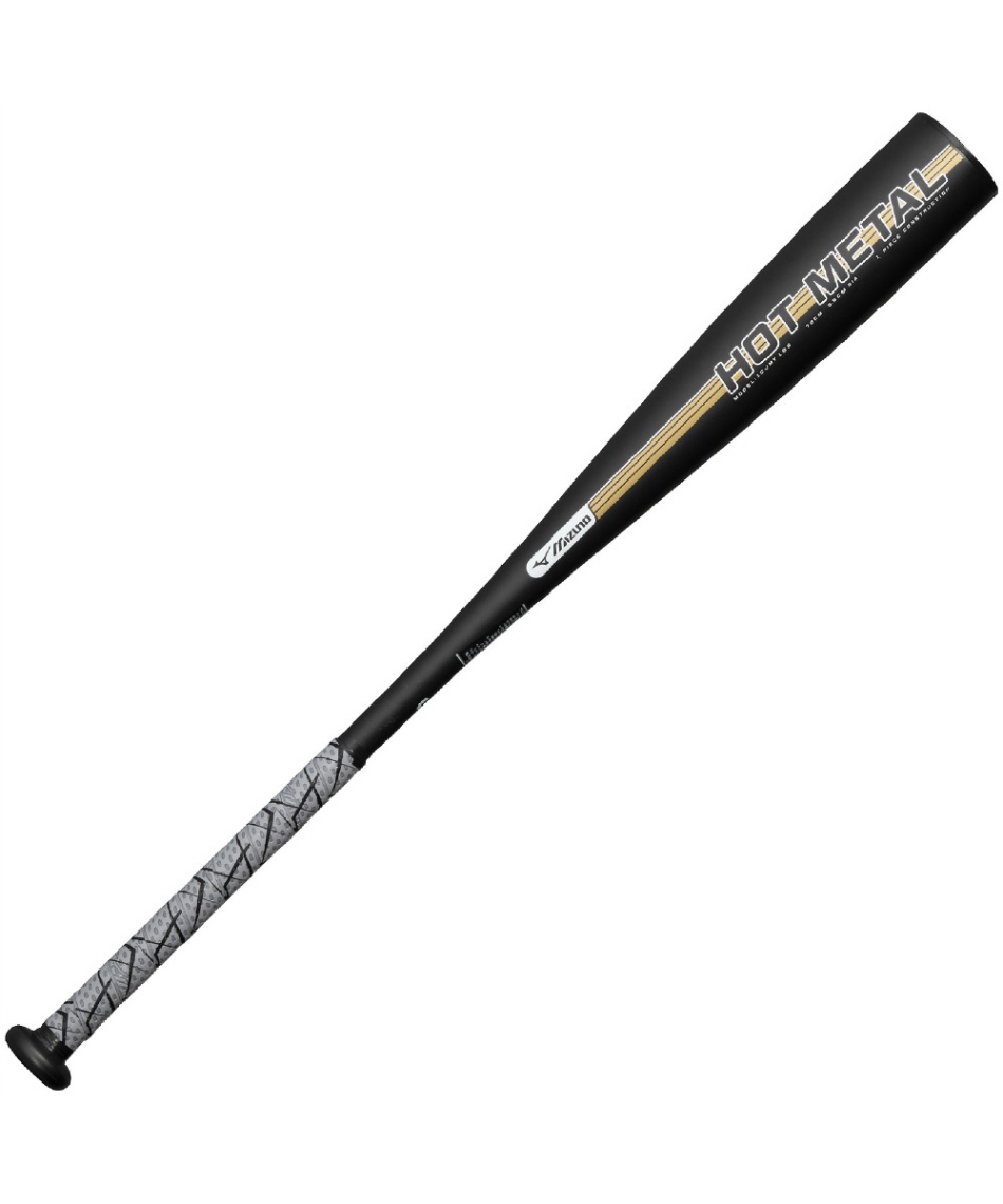 ミズノ(MIZUNO) 野球 少年軟式バット 小学生軟式用金属製HOT METAL
