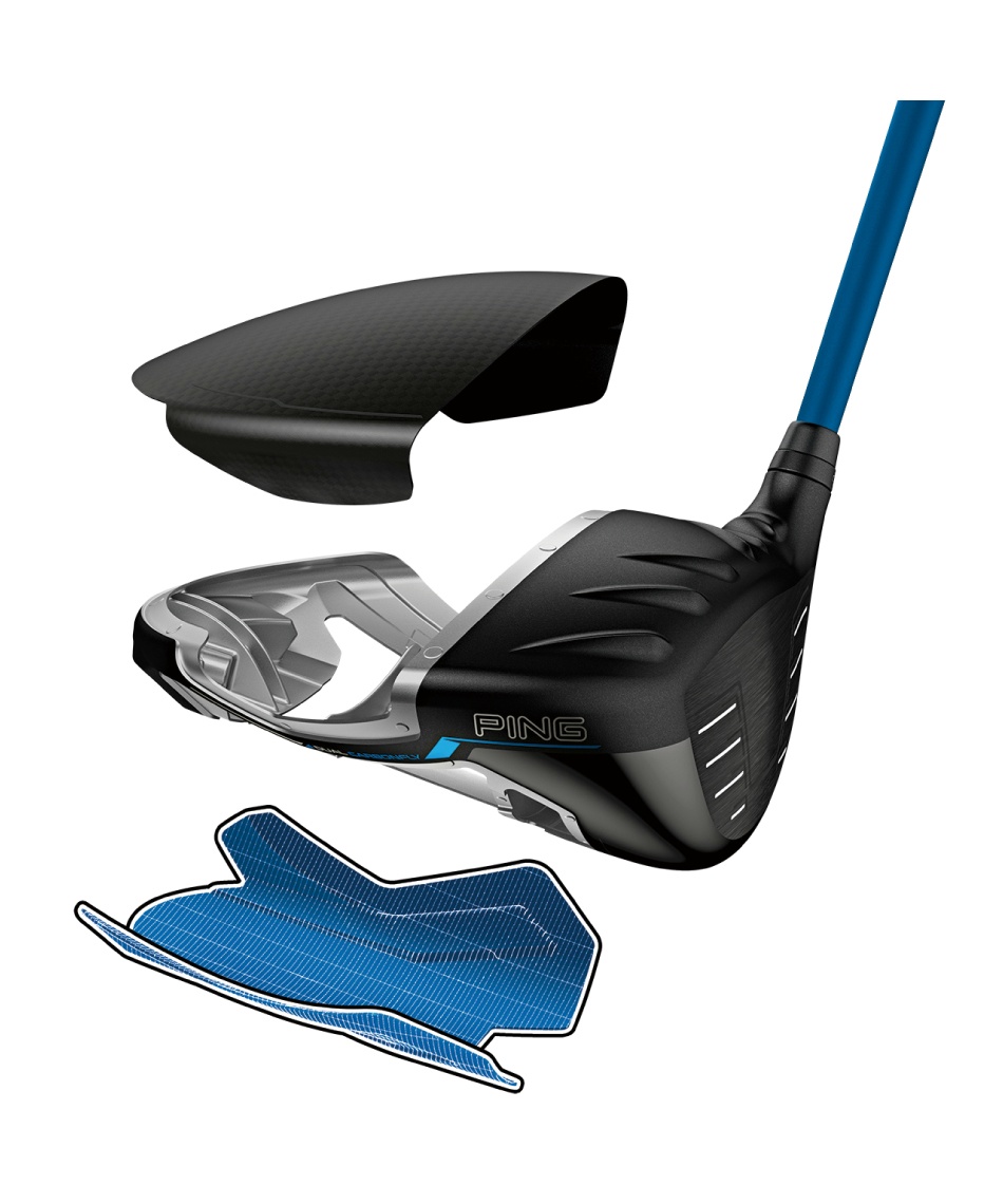 ゴルフクラブ ドライバー PING TOUR 2.0 BLACK 65/75 カーボンシャフト