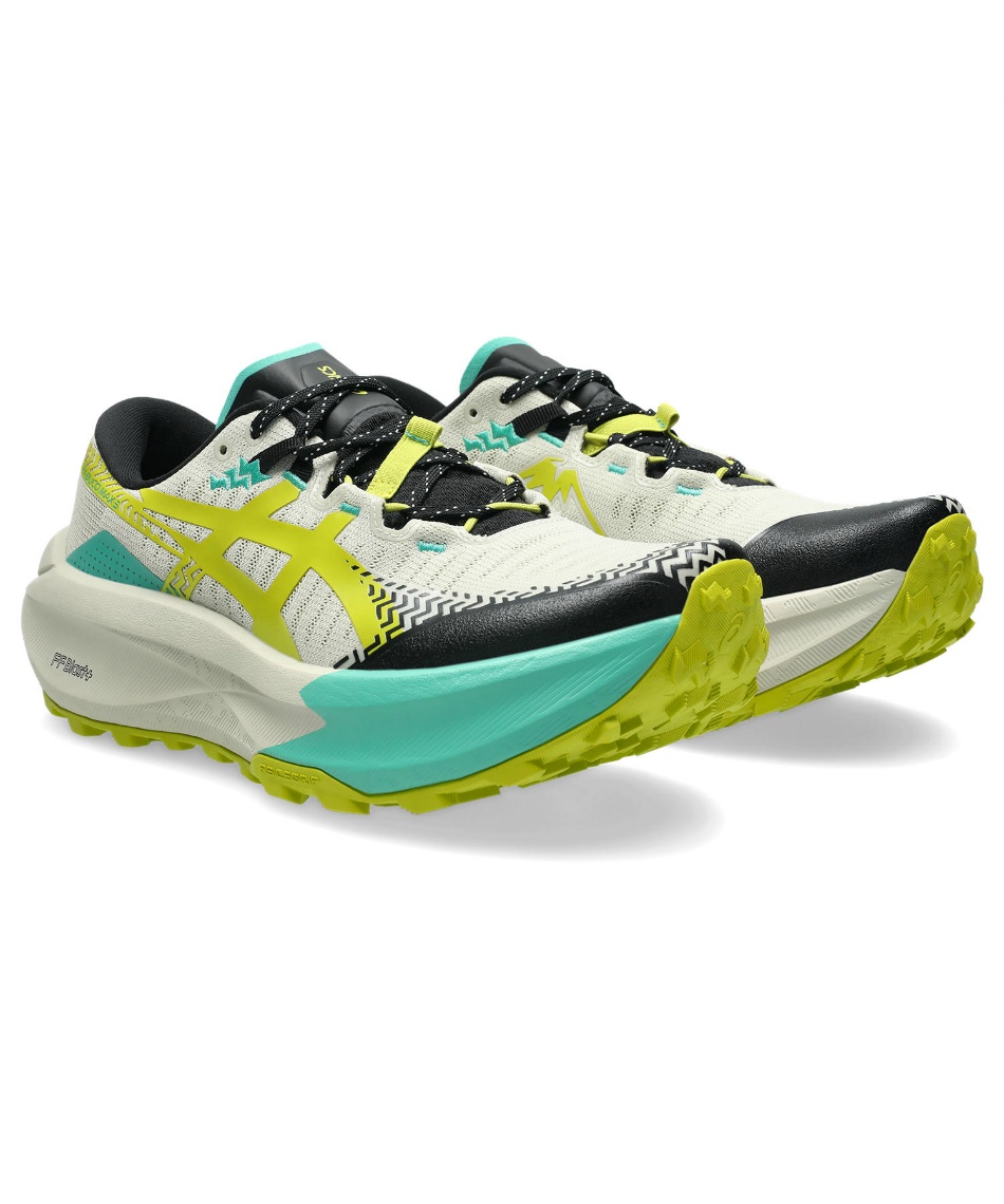 とらこ ASICS GEL-Trabuco 13 GTX 1011B978 003 Black Whisper Green Trail