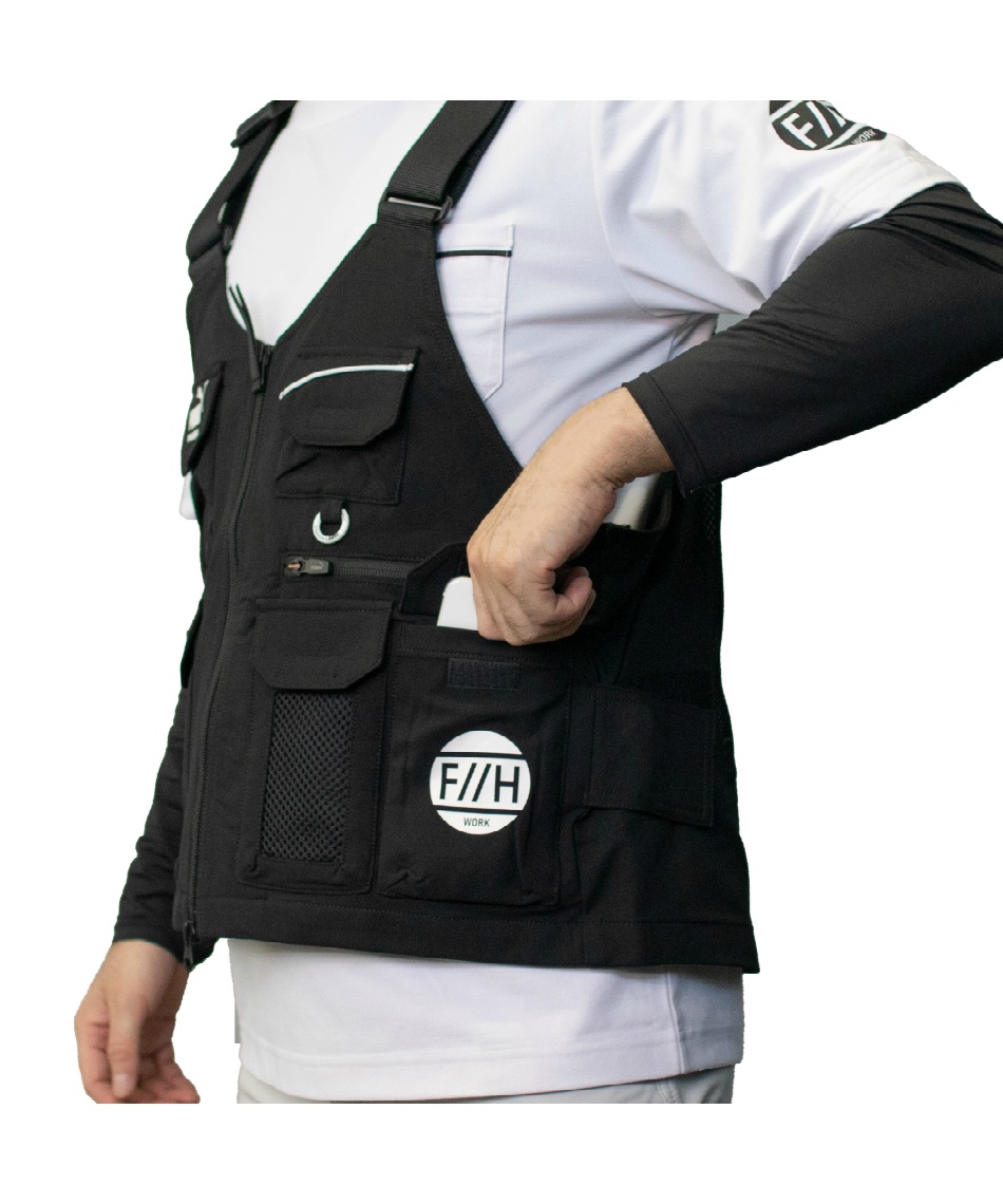 プーマ ワークベスト プーマ ワークウェア(PUMA WORKWEAR) ベスト ヒロミコラボ ワーク