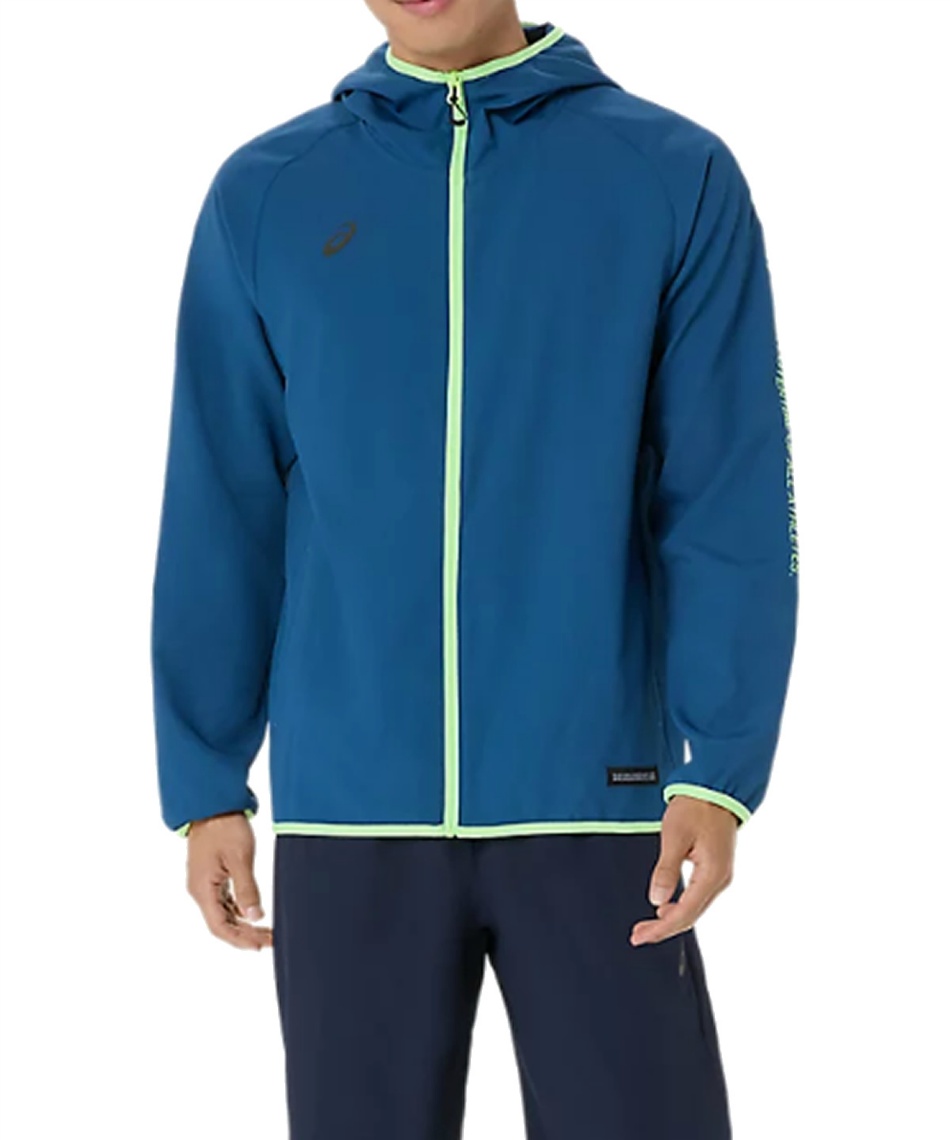 アシックス ウインドブレーカー ブルー」の人気商品一覧 | 安い商品を