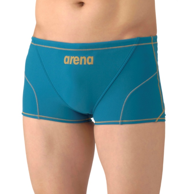 アリーナ(arena) トレーニング水着 スパッツ メンズ トレーニングスパッツ ショートレッグ AS6SWM04M-BLGD