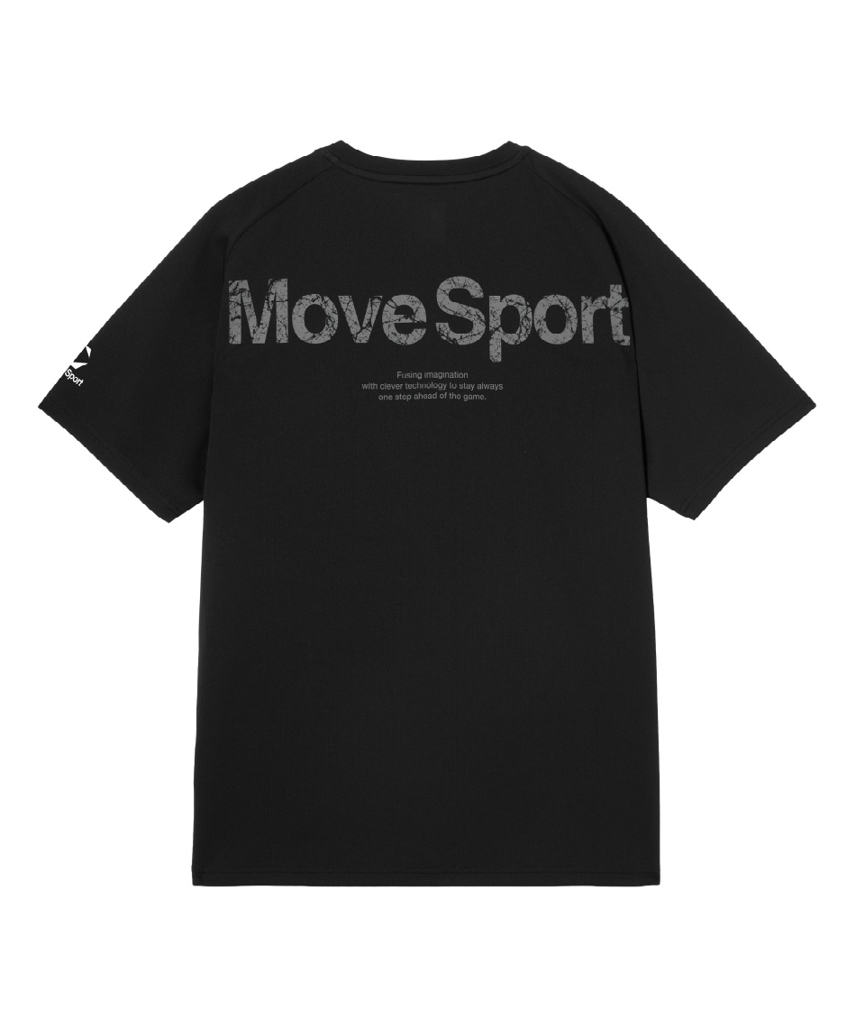 ムーブスポーツ(MoveSport) Tシャツ 半袖 メッシュ半袖シャツ