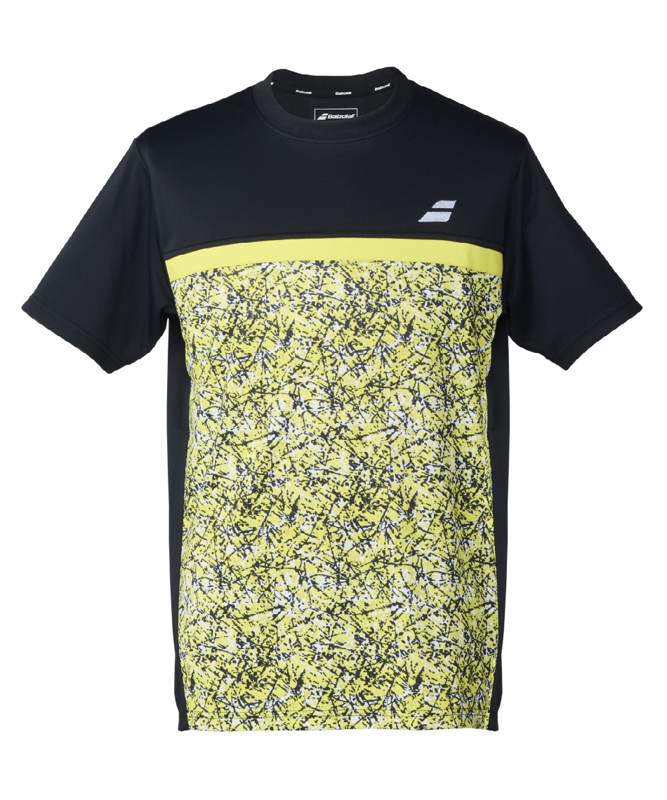 バボラ(Babolat) バドミントンウェア ゲームシャツ CLUB SHORT SLEEVE