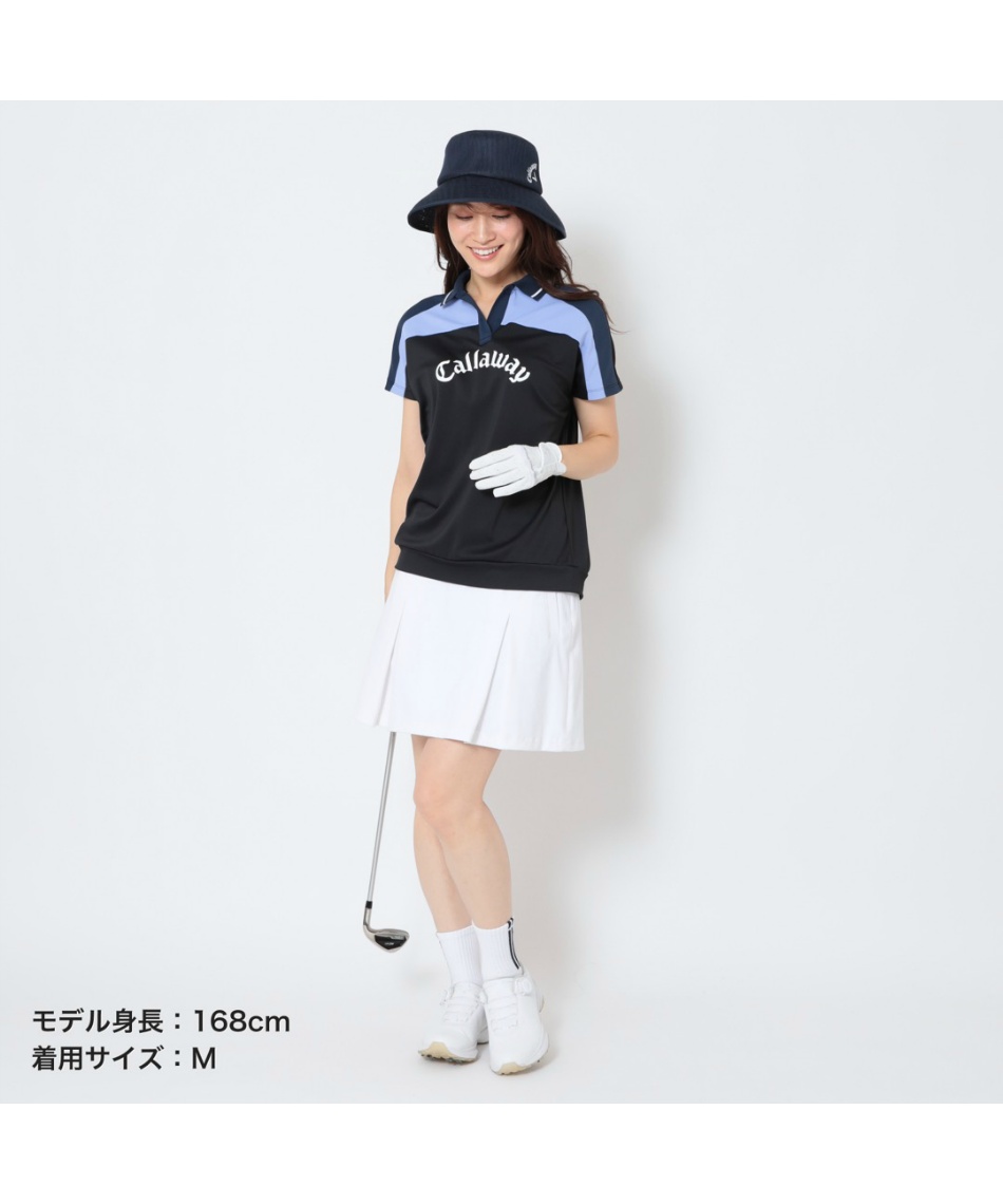 ゴルフウェア ポロシャツ 半袖 裏クールロゴFSポロ C26134208