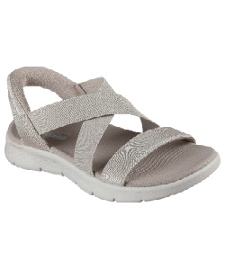 �l���|�C���g76pt 20% OFF�^SALE �y���������z�X�P�b�`���[�Y(SKECHERS) �X�g���b�v�T���_�� SLP �X���b�v�C�� GW FX�T���_�� 141489-TPE ���f�B�[�X TPE 23�D0