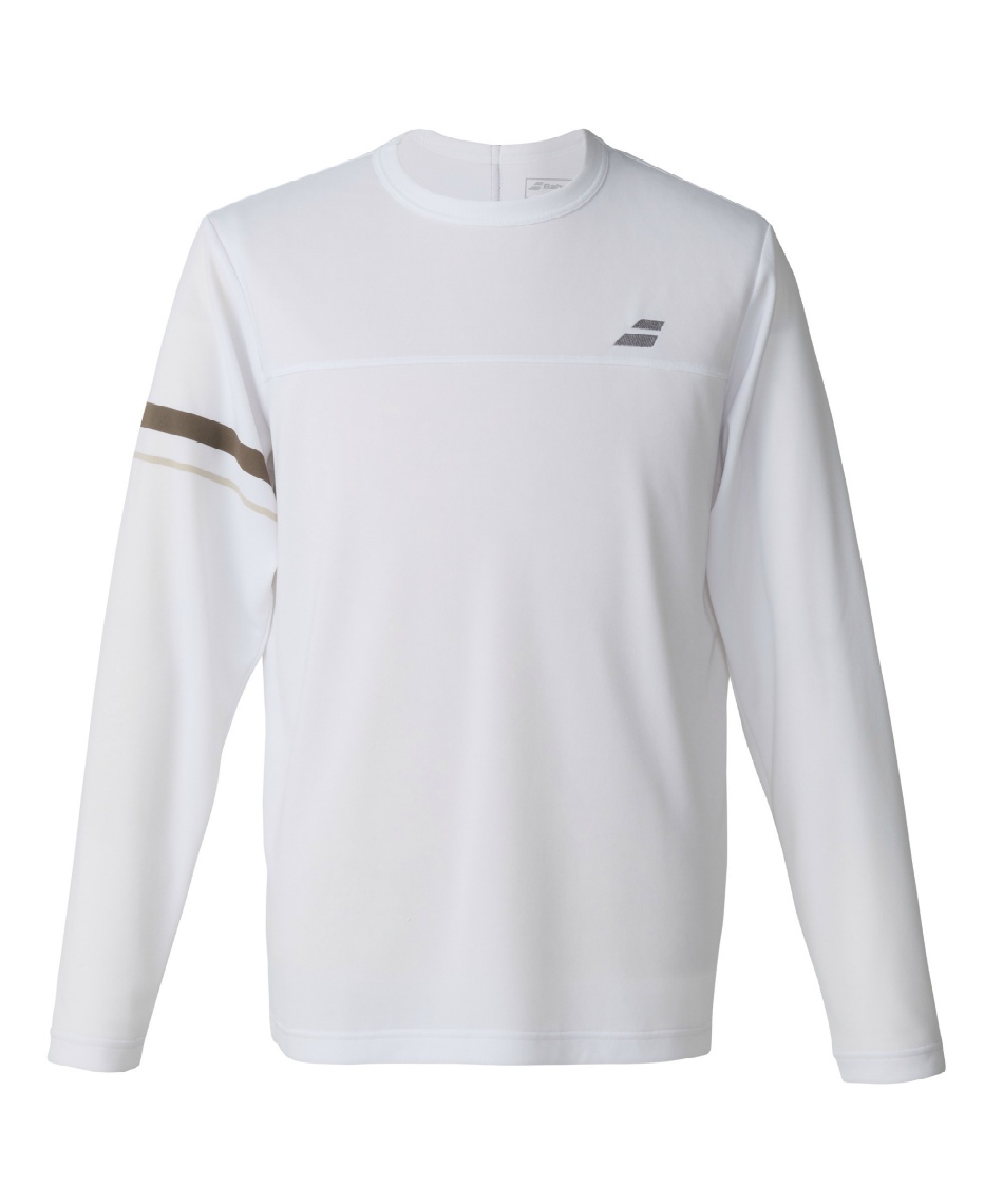 バボラ(Babolat) テニスウェア バドミントンウェア Tシャツ 長袖 PLAY