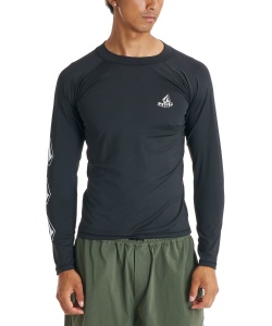 �l���|�C���g65pt �y���������z�{���R��(VOLCOM) ���b�V���K�[�h ���� PISTOL STONE LS RASH VLY261017-BLK �y�������K�i�z �����Y BLK S
