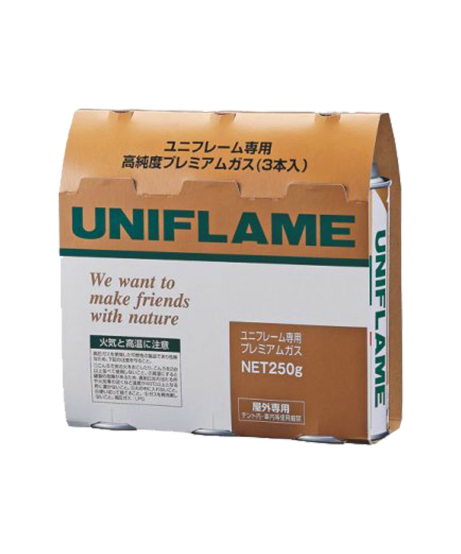 カセットガス プレミアムガス(3本) 650042 | スポーツ用品ならヒマラヤ