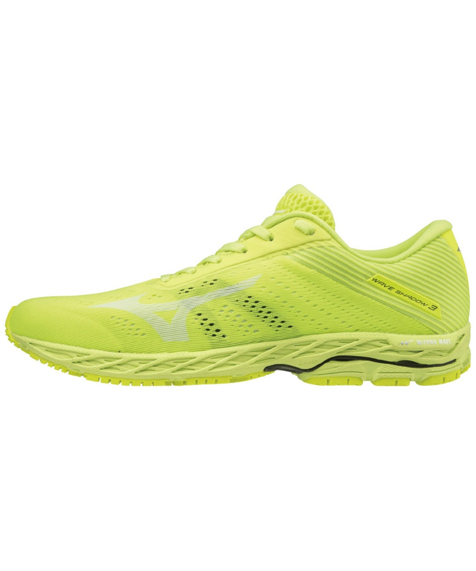 Yellow Mizuno Wave Shadow 3 Mens Running Shoes
