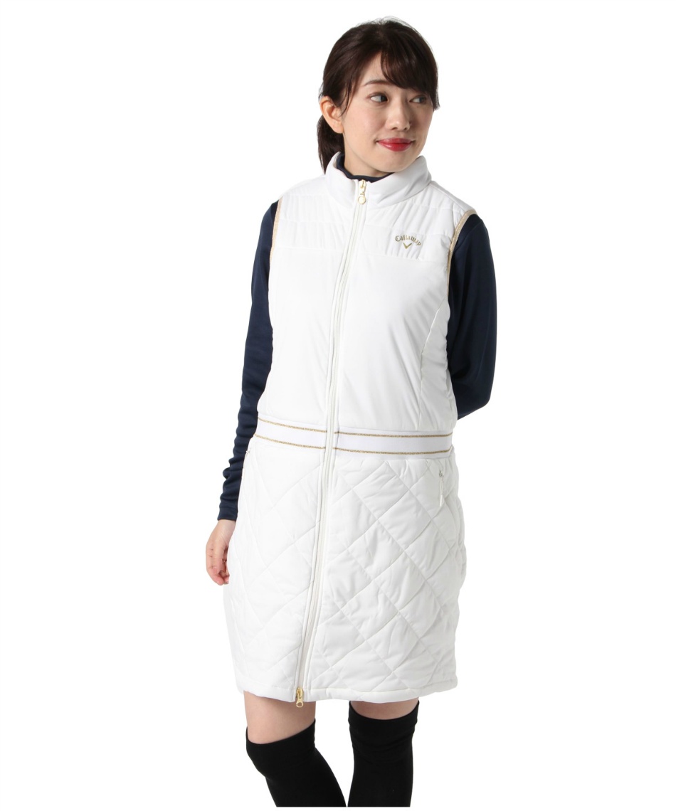 キャロウェイ Callaway ゴルフウェア ワンピース フルジップ中綿 241 国内正規品 19年秋冬モデル スポーツ用品ならヒマラヤオンラインストア 公式