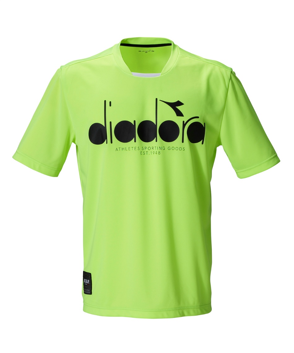 ディアドラ Diadora テニスウェア Tシャツ 半袖 Tシャツ ビッグ 5ボール Dtp0585 スポーツ用品ならヒマラヤオンラインストア 公式