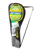 YONEX ヨネックス GR-417 バドミントン ラケット 2本組　バッグ付 ヨネックス(YONEX) バドミントンラケット 張り上げ済み グラフ
