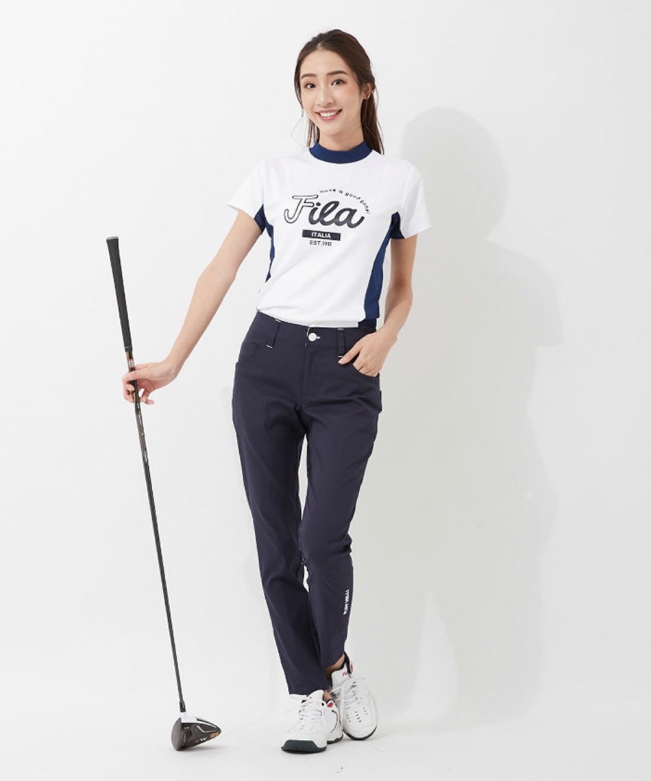 フィラ(FILA) ゴルフウェア アンクルパンツ 撥水ツイルアンクル