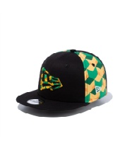 希少 義勇 ニューエラ(NEW ERA) 帽子 キャップ Youth 9FIFTY 鬼滅の刃 冨岡