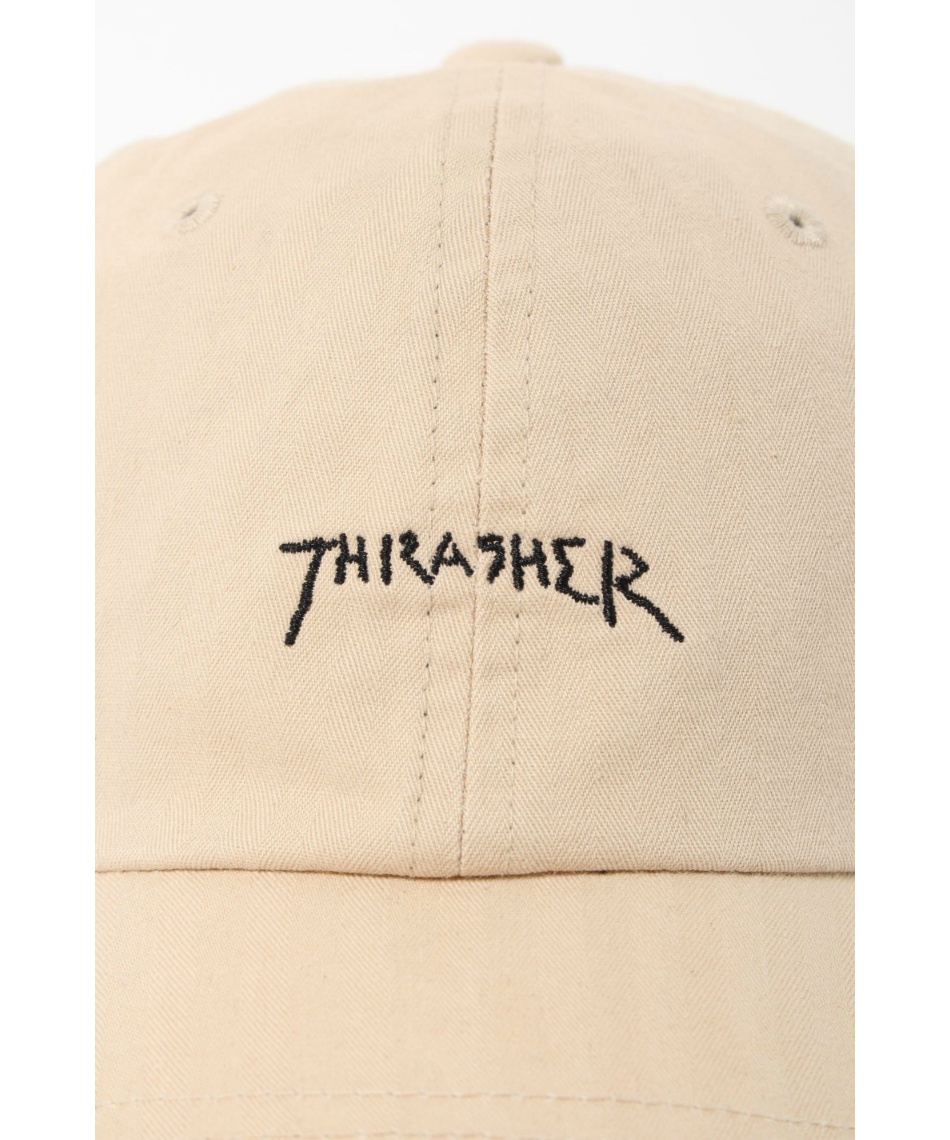 スラッシャー(THRASHER) 帽子 キャップ GONZ LOGO コットン 6PCAP THR-C02