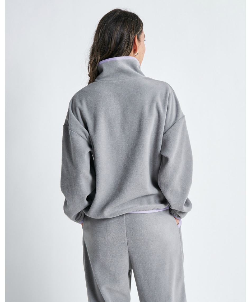 トップス eri ロキシー(ROXY) フリース 速乾 UVカット フリース ハーフジップ