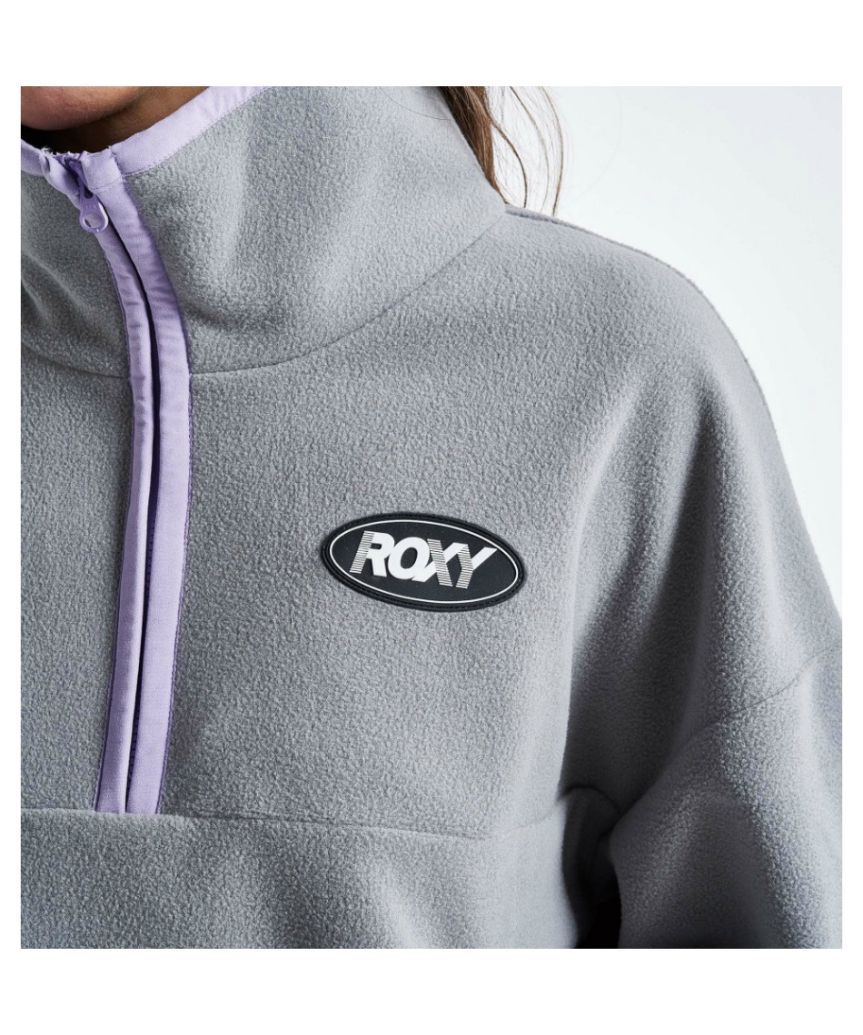 トップス eri ロキシー(ROXY) フリース 速乾 UVカット フリース ハーフジップ