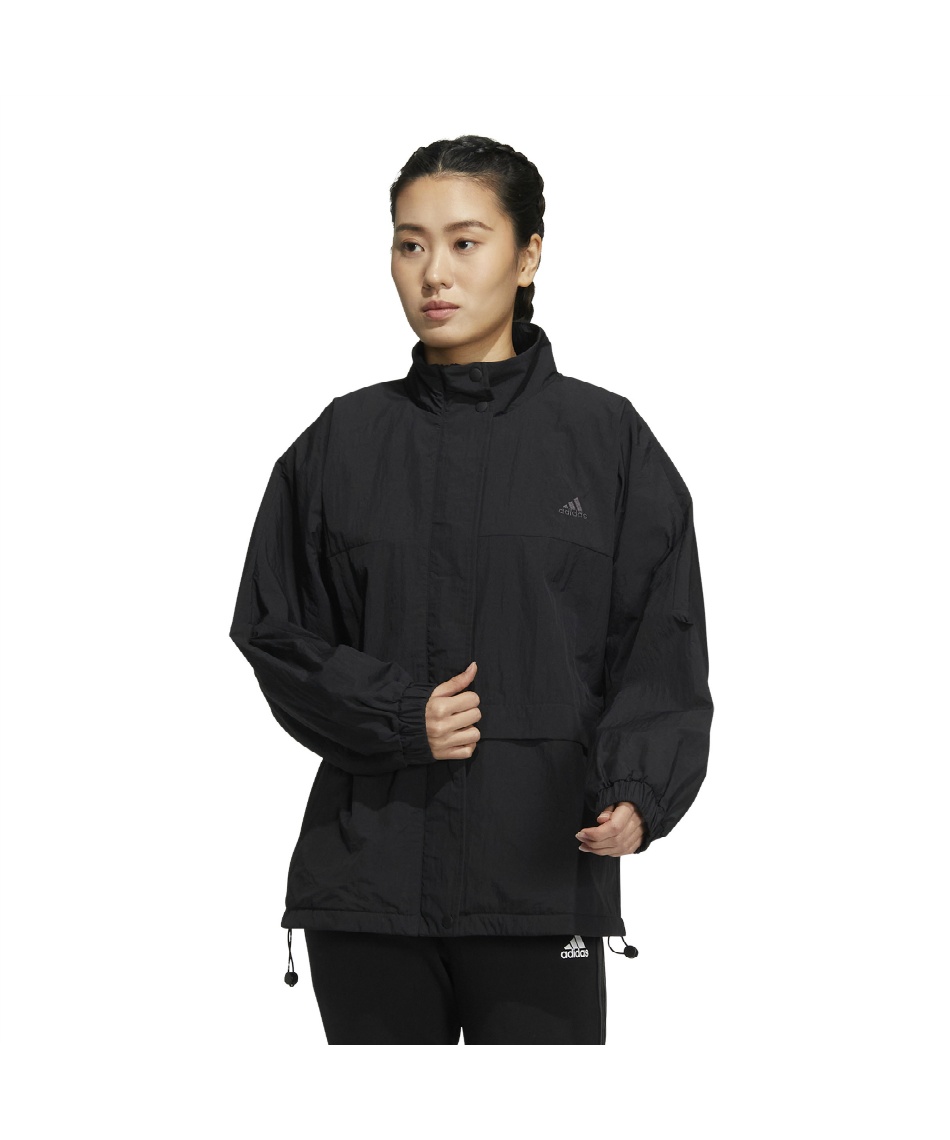 アディダス PRSVE ロング ウーブンジャケット ルーズフィット XL adidas（アディダス）の「PRSVE ルーズフィット ウーブン