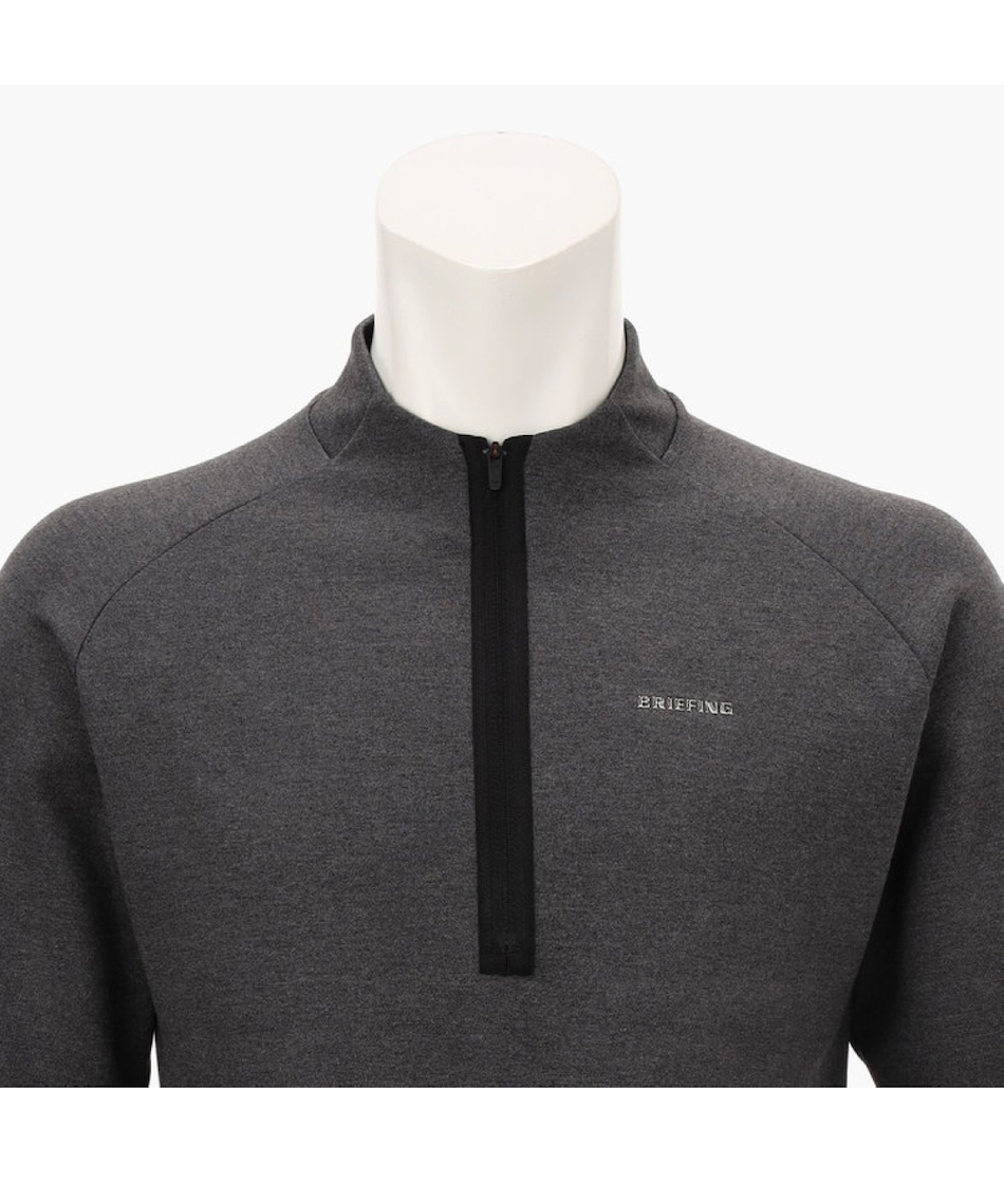 ブリーフィング BRIEFING LS HALF ZIP SHIRT チャコール ブリーフィング BRIEFING LS HALF ZIP SHIRT チャコール - メルカリ