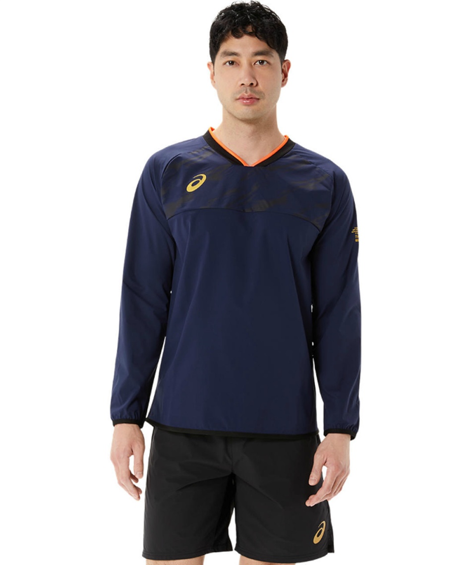 アシックス(asics) バレーボール ピステ 長袖 ドライイーグルライン