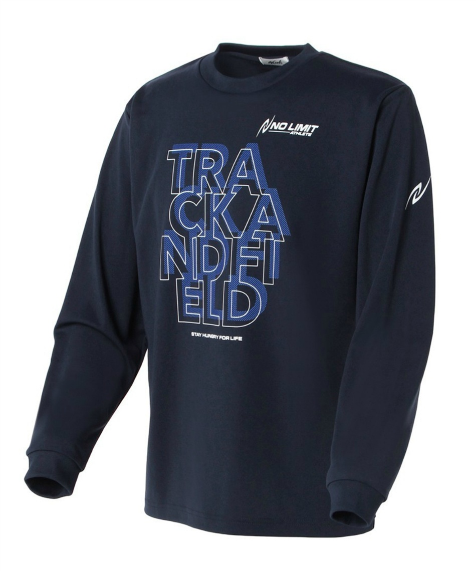 ニシスポーツ(NISHI) 陸上 ウェア 長袖Tシャツ アスリートプライドL/S