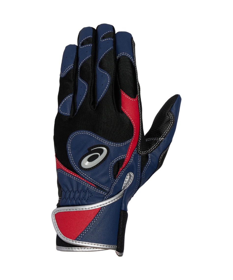 バッティンググローブ　本人使用 ASICS アシックス 限定 バッティンググローブ 両手用 大人 一般