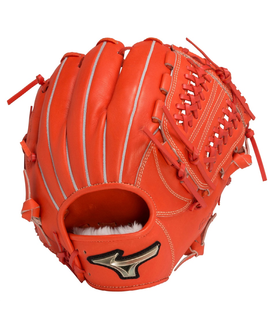 ミズノグローバルエリート軟式野球グローブ 赤茶色 + バッグ ミズノ(MIZUNO) 野球 少年軟式グローブ オールラウンド用