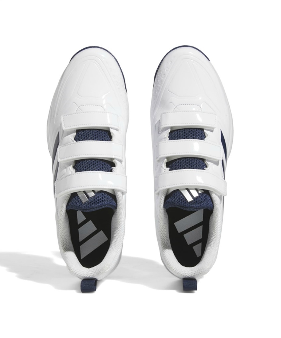 [adidas]アディダス 野球トレーニングシューズ Japan Trainer AC (GW1929)(GW1929) フットウェアホワイト/シルバーメタリック/チームネイビーブルー[取寄商品] アディダス ジャパントレーナー AC GW1929 (野球スパイク) 価格