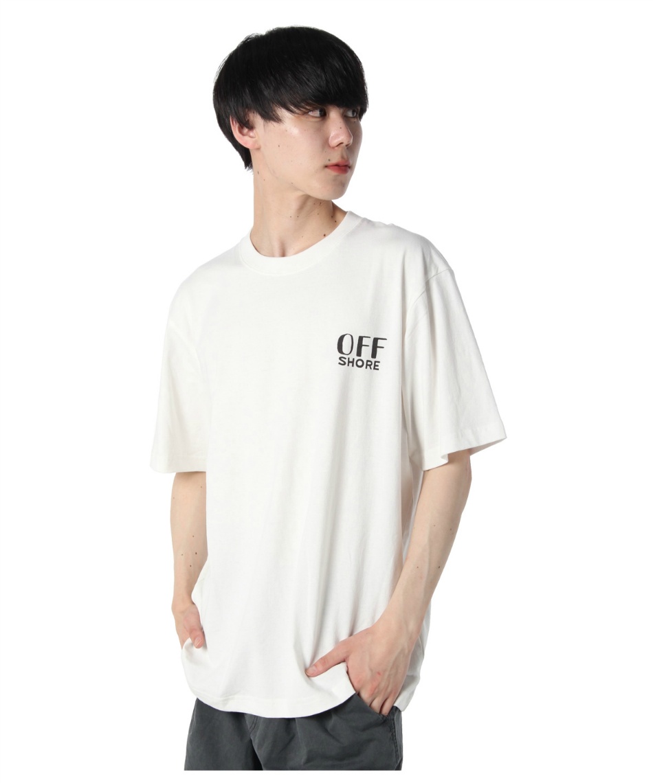 オフホワイトOff-White 16SSEASTLAN半袖Tシャツ オフホワイトOff-White 16SSEASTLAN半袖Tシャツ Off-White（オフ