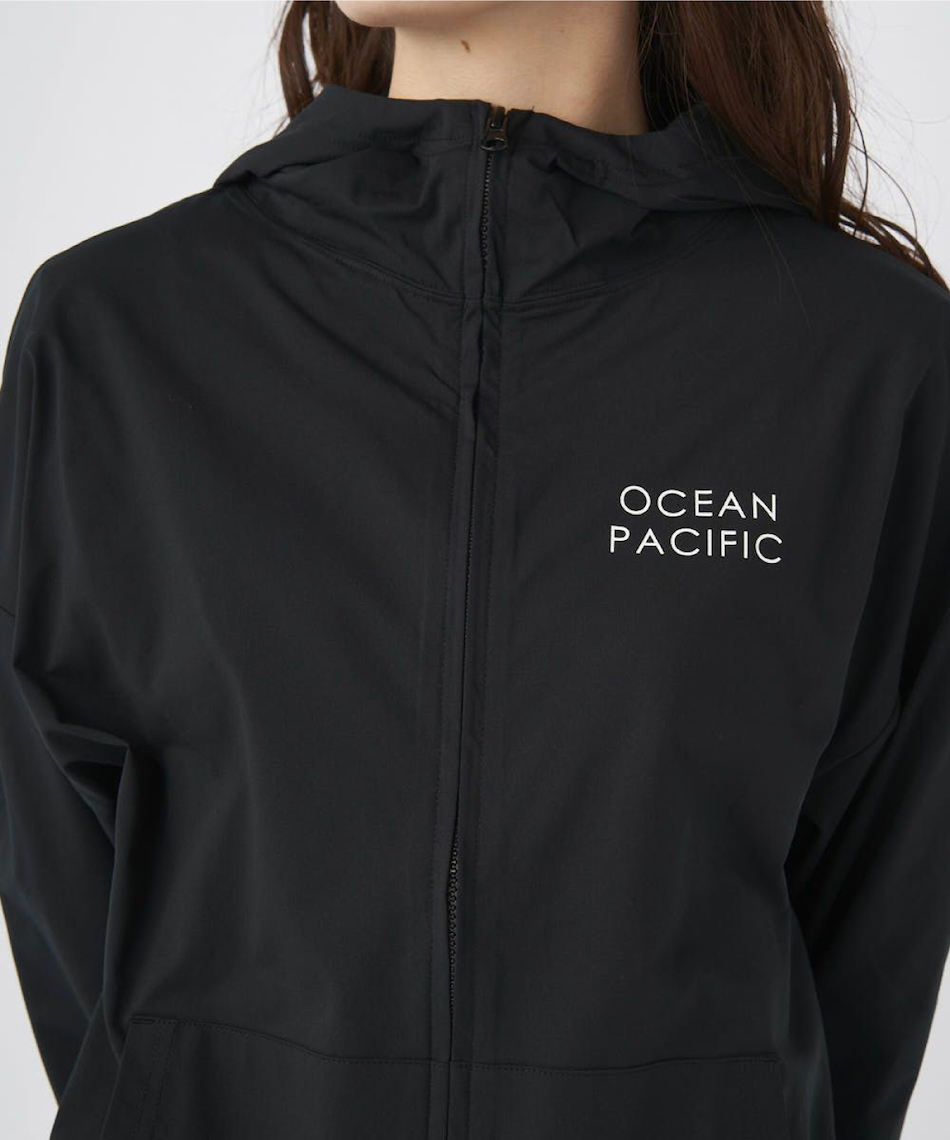 オーシャンパシフィック Ocean Pacific ラッシュガード 長袖 レディース PEARTEXラッシュパーカー 523460