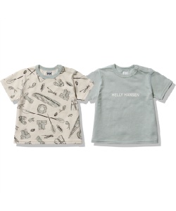 プチバトー半袖パジャマ10ans/140㎝2着、ヘリーハンセンTシャツ
