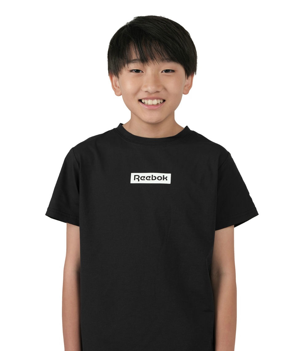 リーボック Reebok ラッシュガード 半袖 ジュニア 水陸両用Tシャツ 122