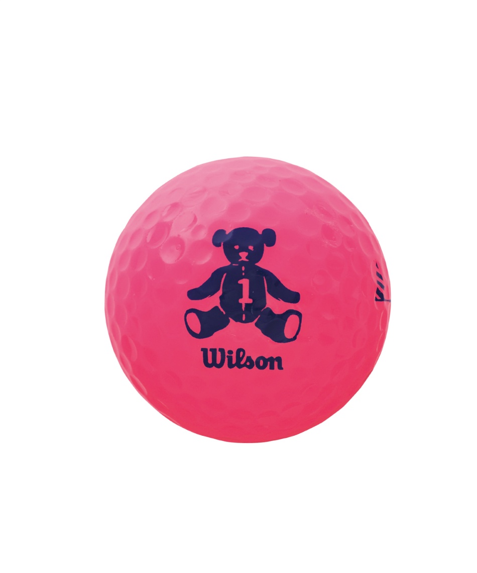 ウイルソン(Wilson) ゴルフボール BEAR4 8P 袋入りボール BEAR4 ネット8コイリ 【国内正規品】