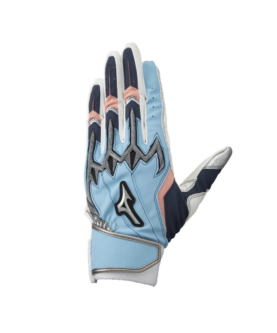 ミズノ(MIZUNO) 野球 バッティンググローブ 両手用 シリコン