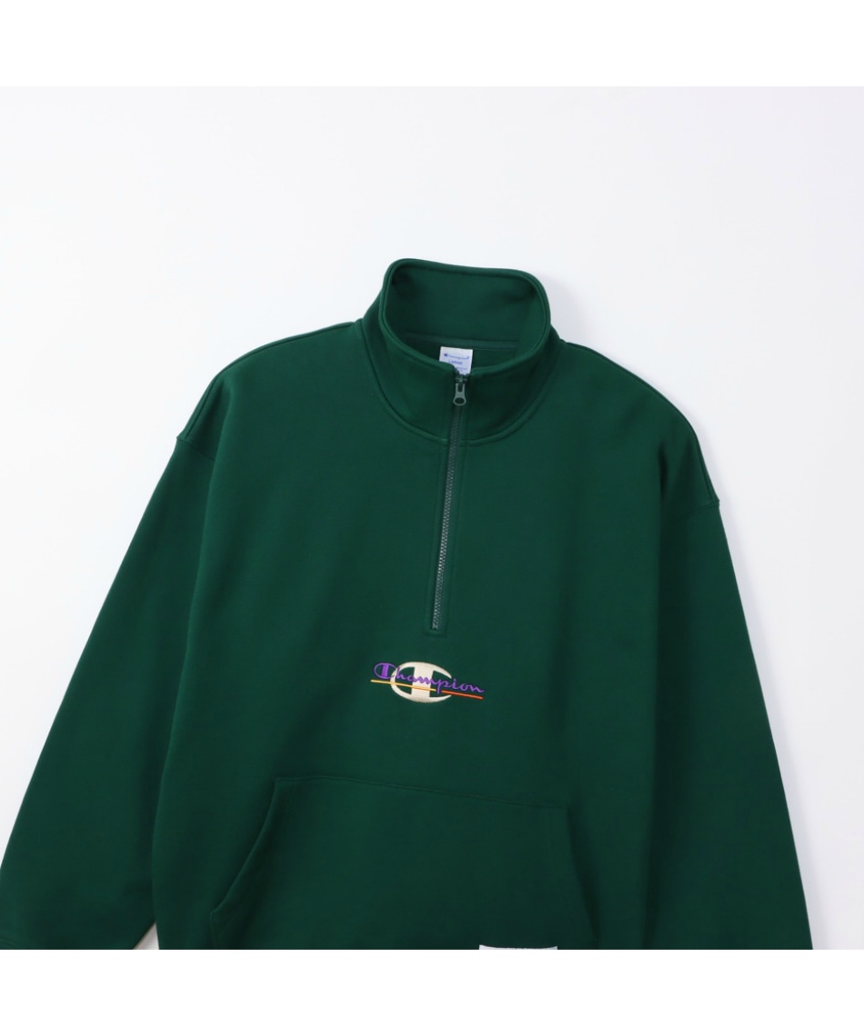 チャンピオン(Champion) スウェットトレーナー ハーフジップスウェット 