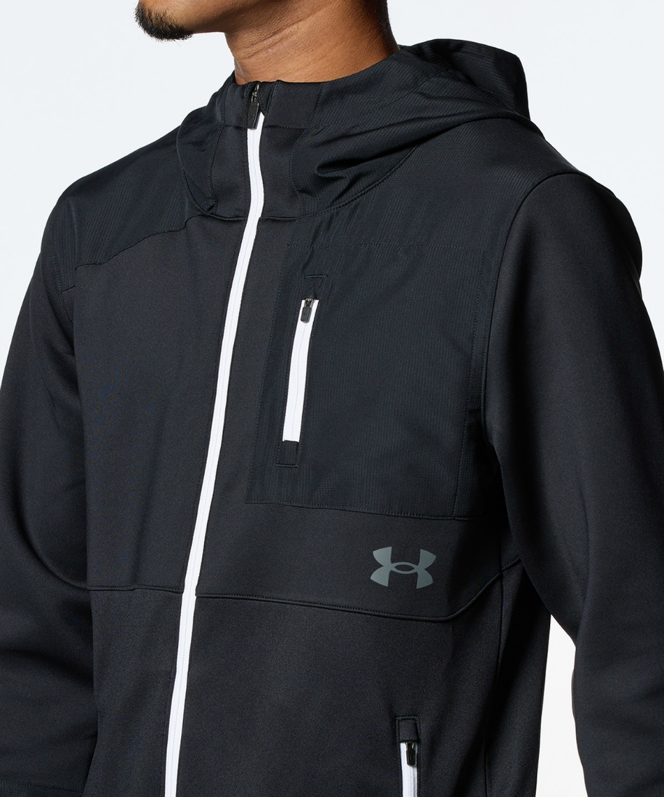 アンダーアーマー 野球 ジャージジャケット メンズ UA ARMOUR KNIT HYBRID FULLZIP JACKET 1381264-410 UNDER ARMOUR 野球 ジャージジャケット UA ARMOUR KNIT HYBRID FULLZIP JACKET