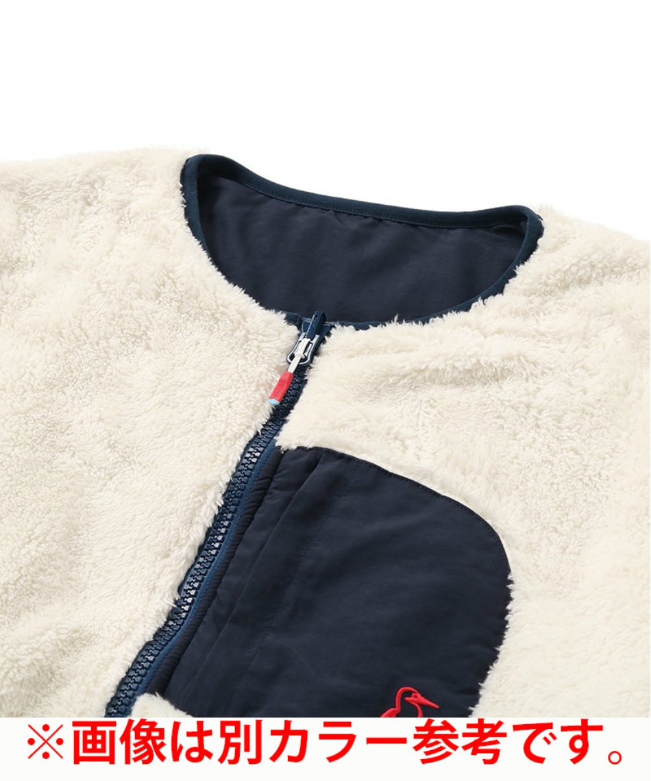 ま*ん様 超美品！CHUMS フリースリバーシブルブルゾン　Sサイズ ch041381-2.jpg