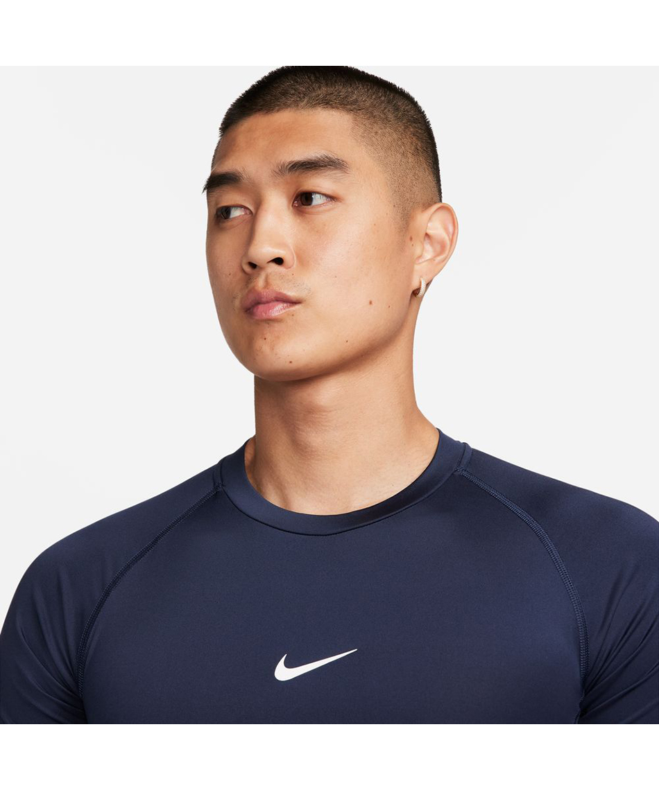 【希少】Nike ネイビー アンダーシャツ アンダーウェア 半袖 NP DF S/S機能アンダー FB7933-451 | スポーツ