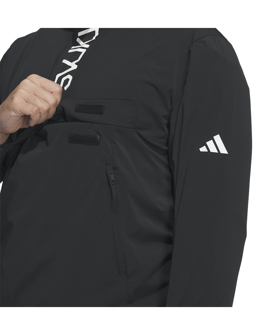 アディダス(adidas) ゴルフウェア ジャケット WIND.RDY 防風 撥水ワーディング アノラックジャケット MKS26 【国内正規品】【2023年秋冬モデル】